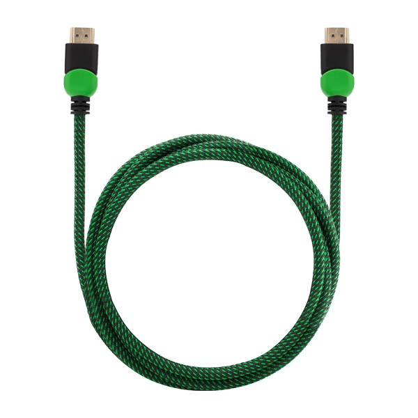 Kabel HDMI 2.0 dedykowany do XBOX zielono-czarny 1,8m, GCL-03